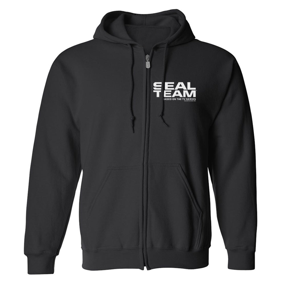 SEAL Team Logo Fleece Zip-Up Hooded Sweatshirt
