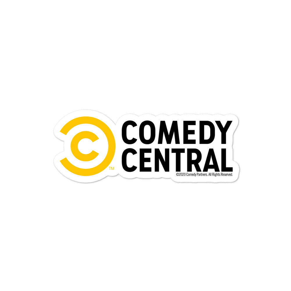 Comedy Central Logo Die Cut Sticker