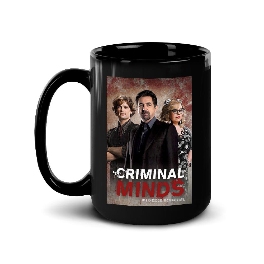 Criminal Minds Mug noir coulé