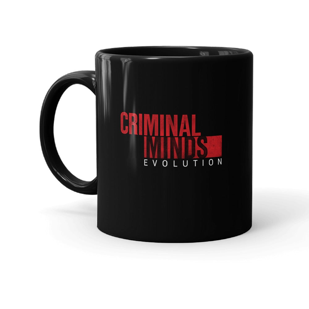 Criminal Minds Evolution Logo Black Mug