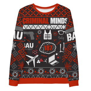 Criminal Minds Icon Mashup Holiday Sweatshirt