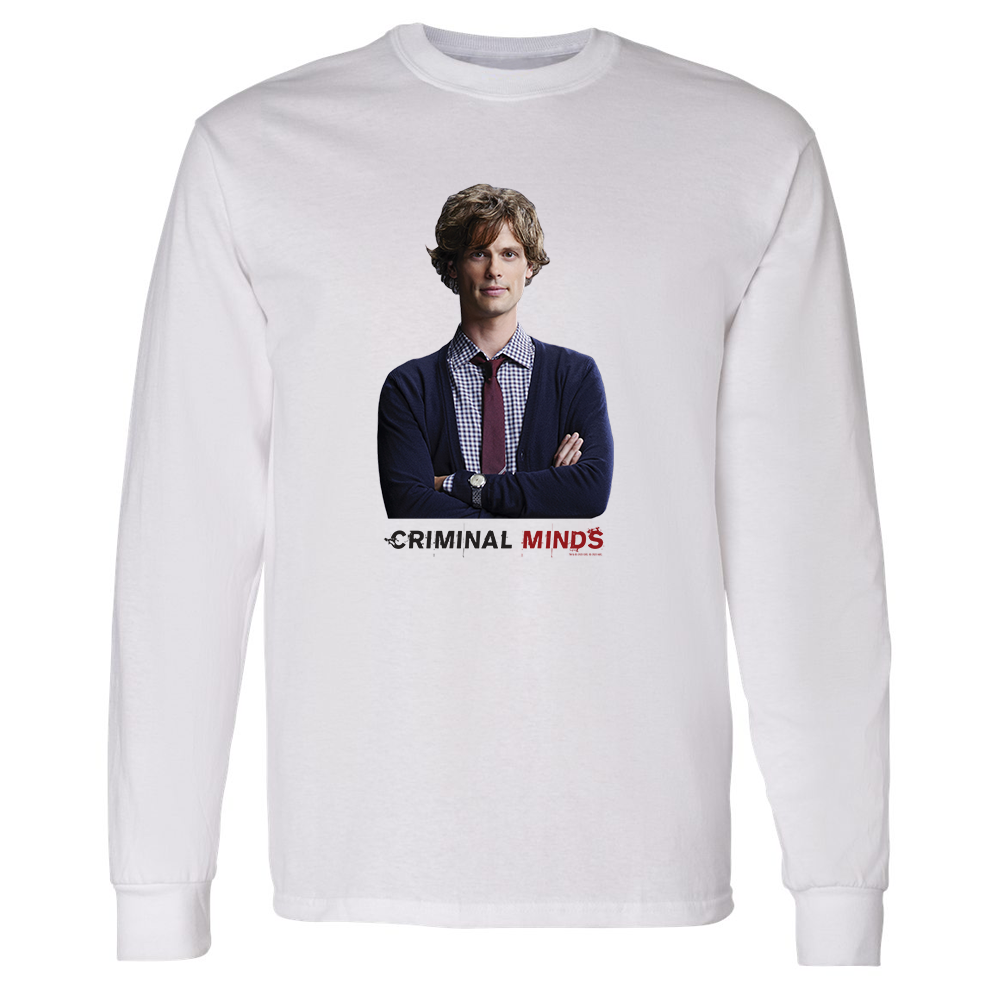 Criminal Minds Spencer Reid Adult Long Sleeve T-Shirt