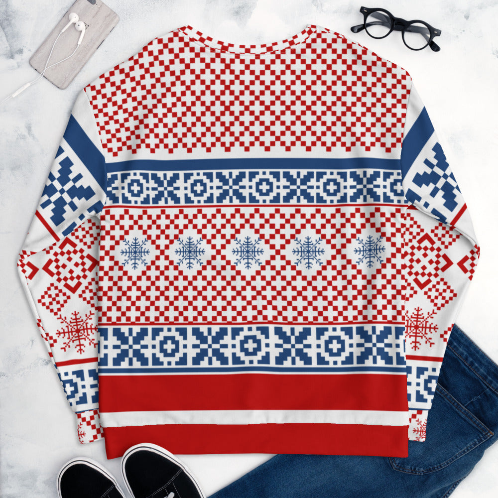 Criminal Minds Mrs. Spencer Reid Holiday Adult All-Over Print Sweatshirt