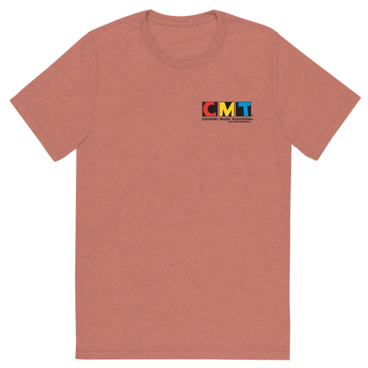CMT Logo Adult Tri-Blend T-Shirt