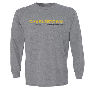 City on a Hill Charlestown Massachusetts Adult Long Sleeve T-Shirt