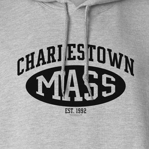 City on a Hill Charlestown Massachusetts Fleece-Sweatshirt mit Kapuze