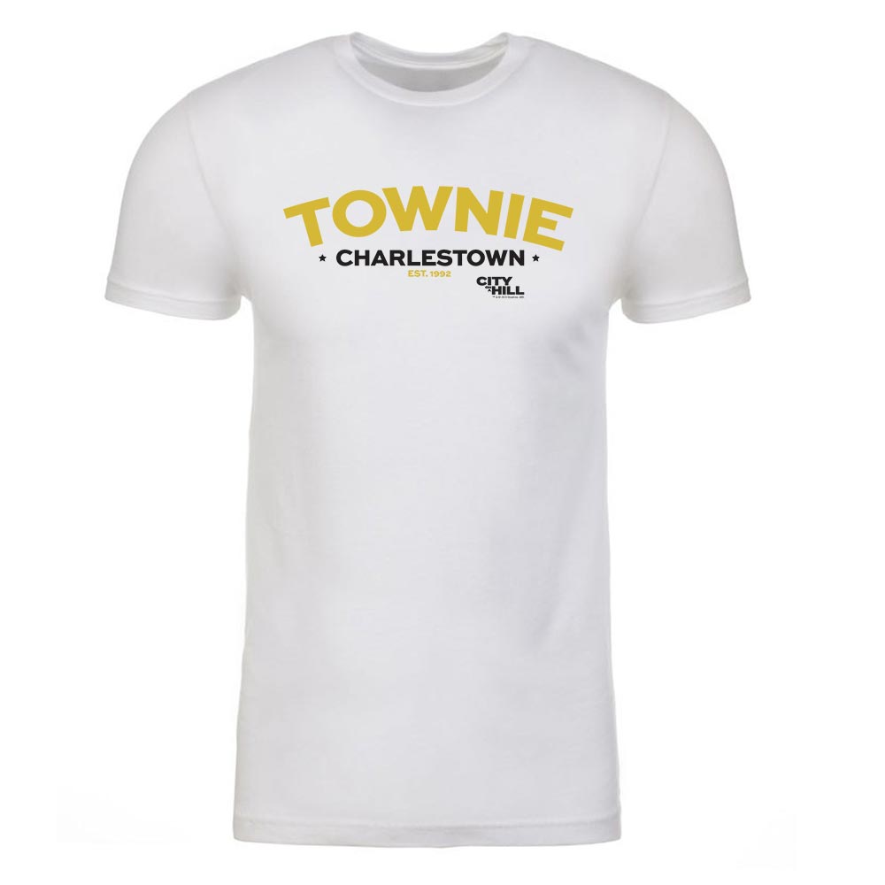 City on a Hill Charlestown Townie Arch Adult Short Sleeve T-Shirt