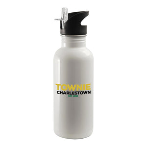 City on a Hill Charlestown Townie 20 oz Screw Top Water Bottle with Straw