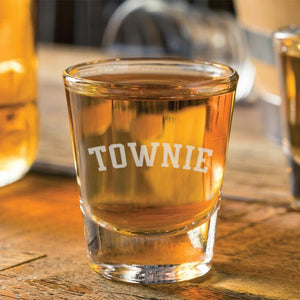 City on a Hill Townie Shot Glass
