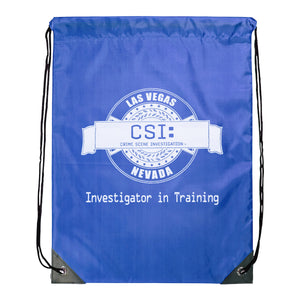 CSI: Crime Scene Investigation Investigator in Training Drawstring Bag