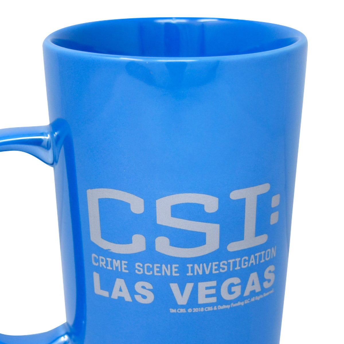 CSI: Crime Scene Investigation Logo Blue Luster Mug