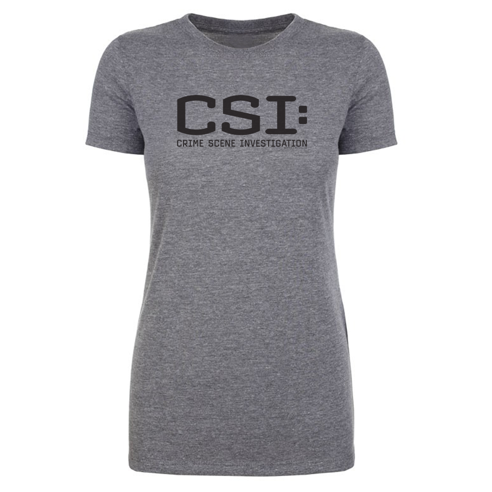 CSI: Crime Scene Investigation Women's Tri-Blend T-Shirt