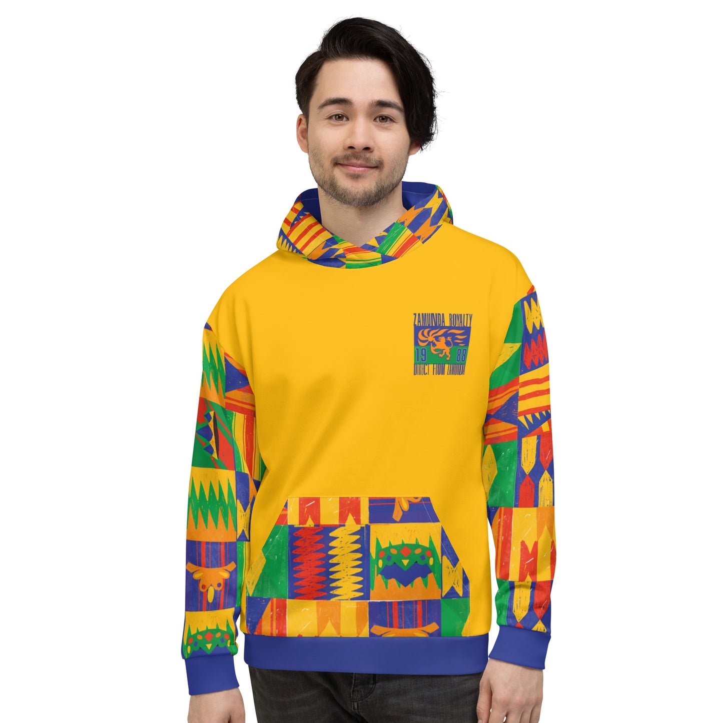 Coming To America Zamunda Pattern Unisex Hooded Sweatshirt