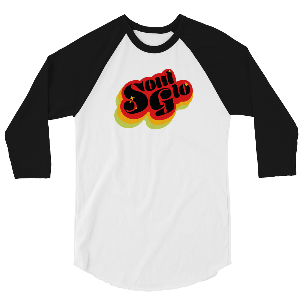 Coming To America Soul Glo Unisex 3/4 Sleeve Raglan Shirt