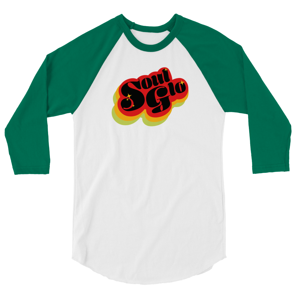 Coming To America Soul Glo Unisex 3/4 Sleeve Raglan Shirt