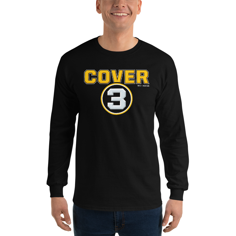 Cover 3 Cover 3 Logo Adult Long Sleeve T-Shirt