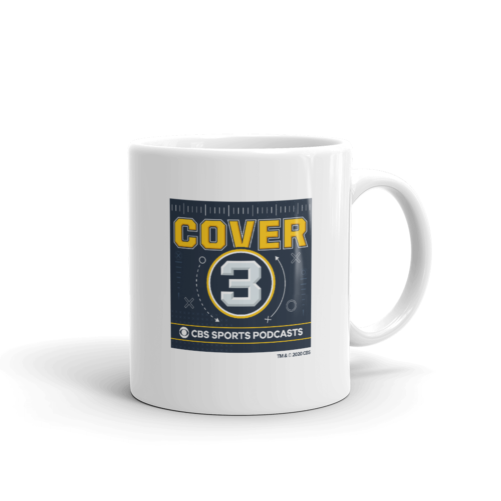 Cover 3 Podcast White Mug