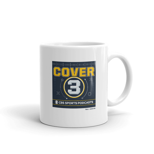 Cover 3 Podcast White Mug