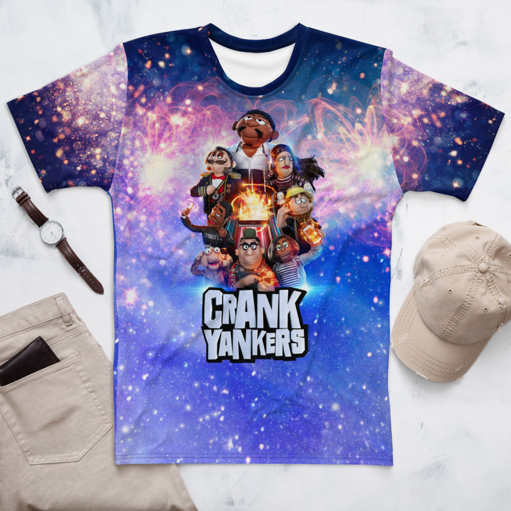 Crank Yankers Key Art  Adult All-Over Print T-Shirt