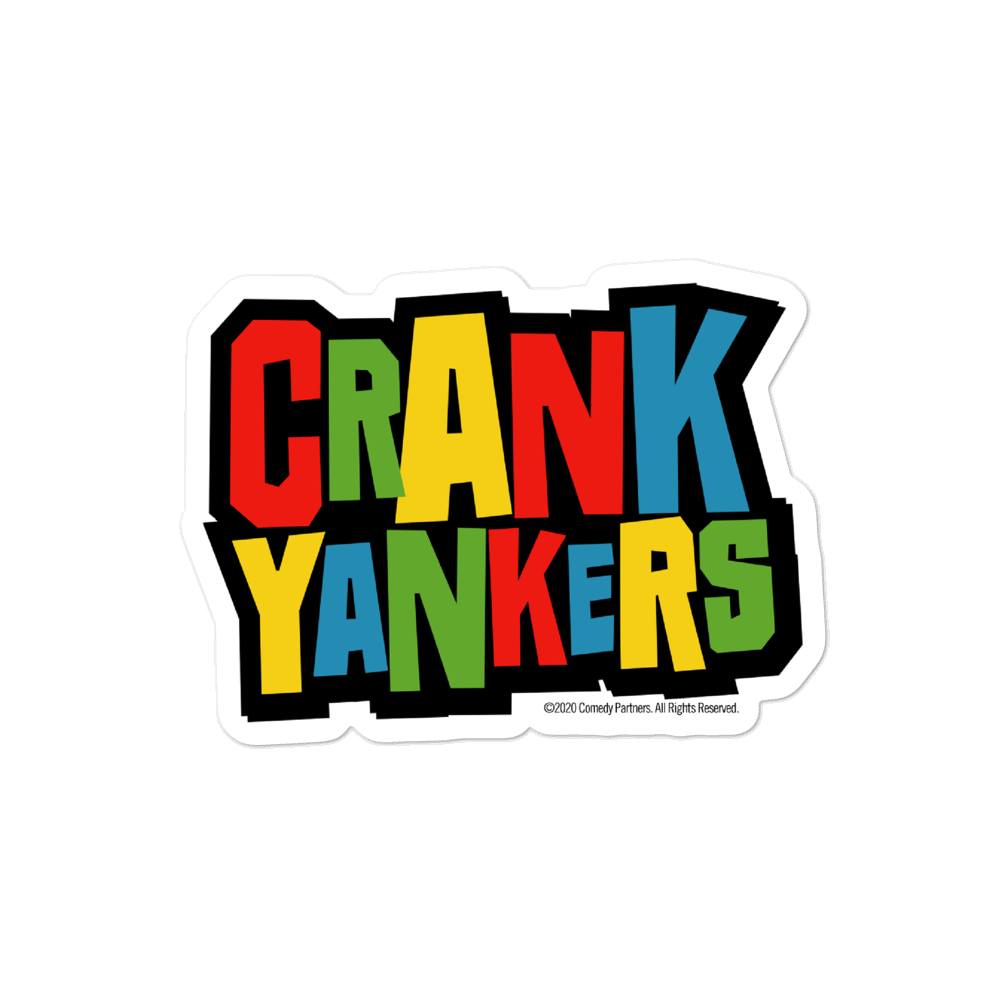 Crank Yankers Logo Die Cut Sticker