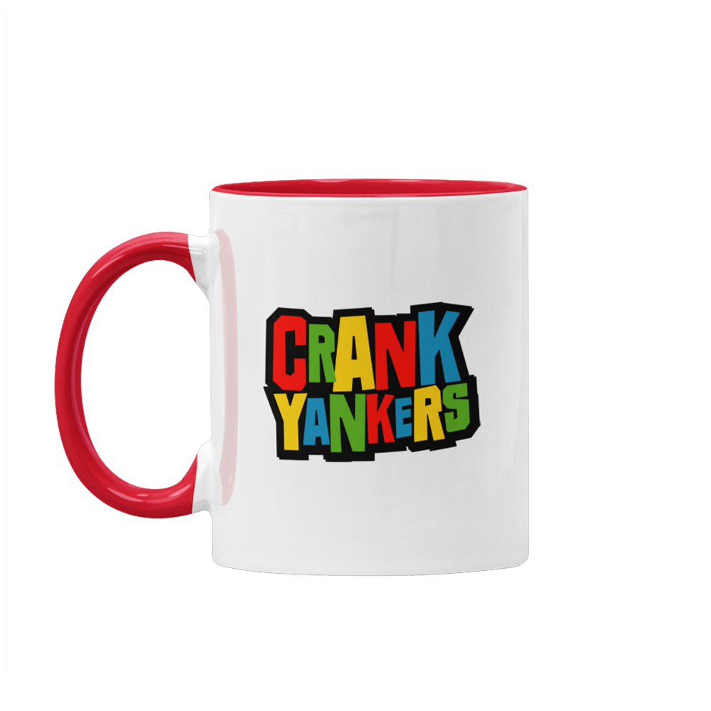 Crank Yankers Logo Two-Tone Mug