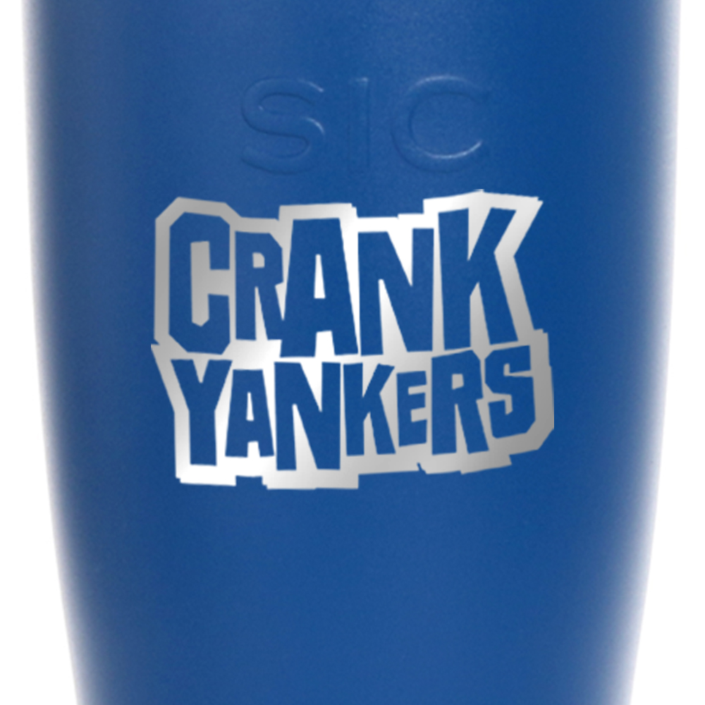 Crank Yankers Logo Laser Engraved SIC Tumbler