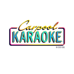Carpool Karaoke Neon Logo Travel Mug