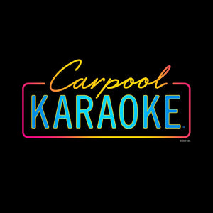 Carpool Karaoke Sweat à capuche avec logo néon