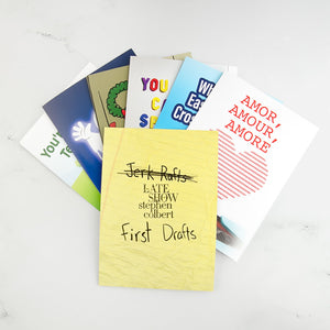 The Late Show with Stephen Colbert First Drafts Greeting Card Pack