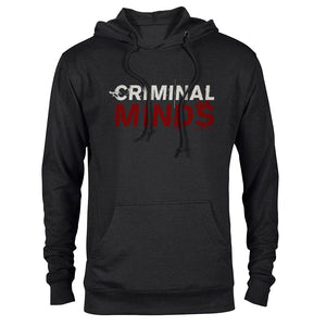 Criminal Minds Logo Sudadera ligera con capucha
