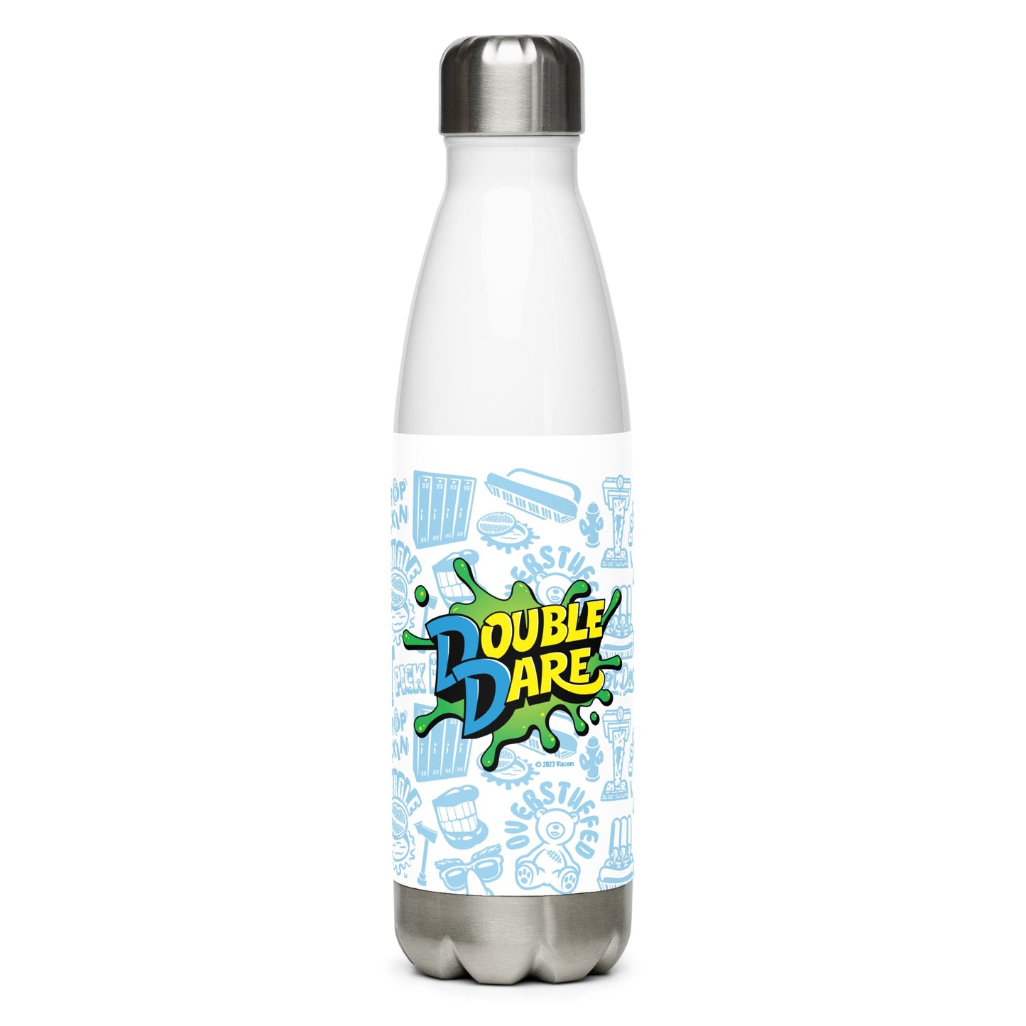 Double Dare Pop Lockin Pattern 17oz Stainless Steel Water Bottle