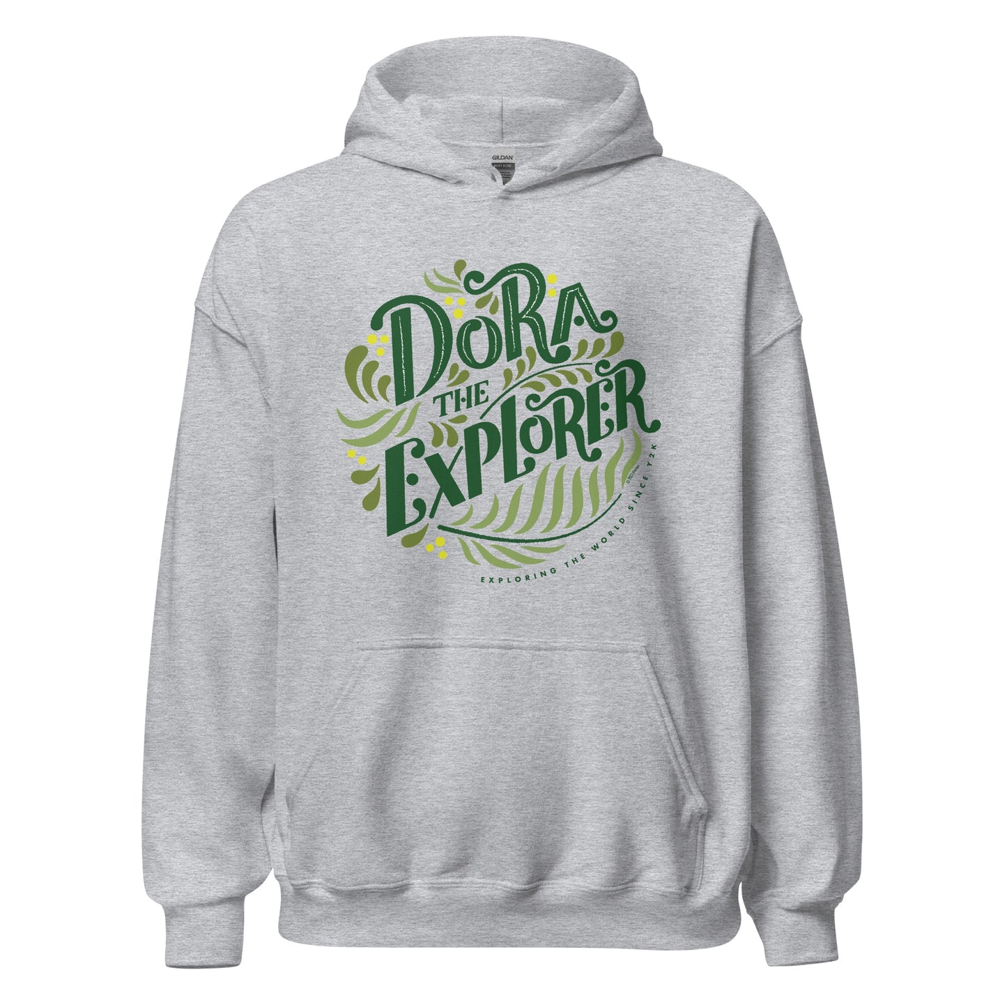 Dora the Explorer Floral Hooded Sweatshirt