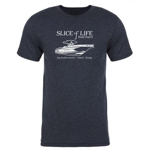 Dexter Slice of Life Boat Tours Men's Tri-Blend T-Shirt