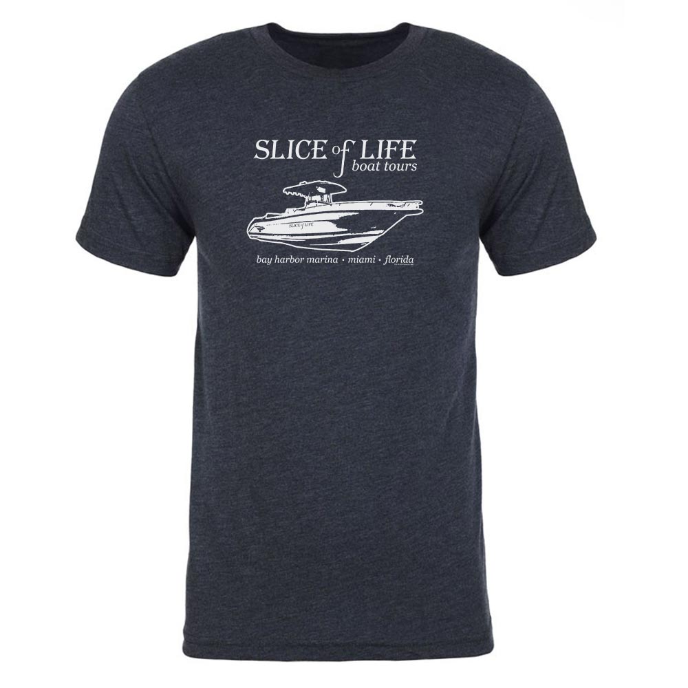 Dexter Slice of Life Boat Tours Men's Tri-Blend T-Shirt