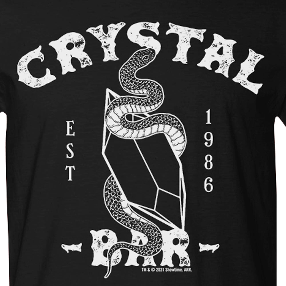 Dexter: New Blood Crystal Bar Logo Adult Short Sleeve T-Shirt