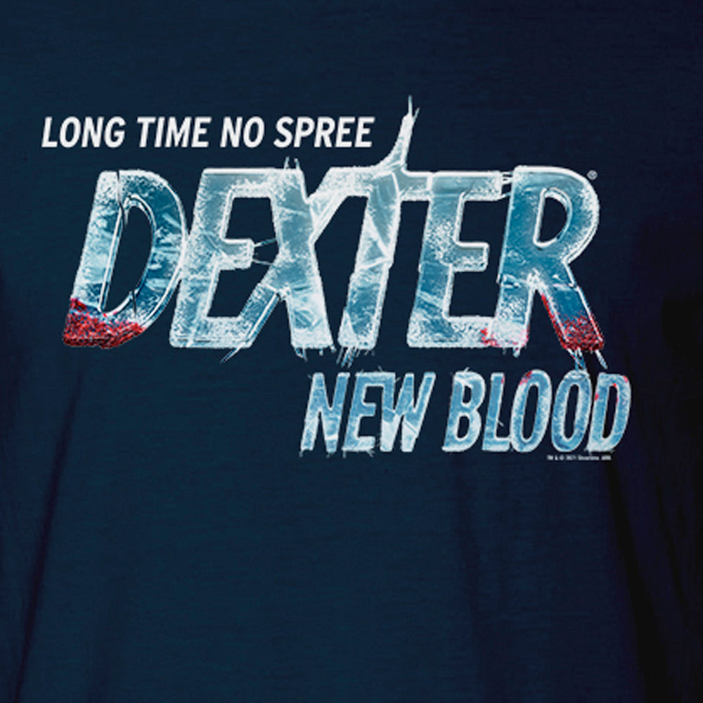 Dexter: New Blood Ice Logo Adult Short Sleeve T-Shirt