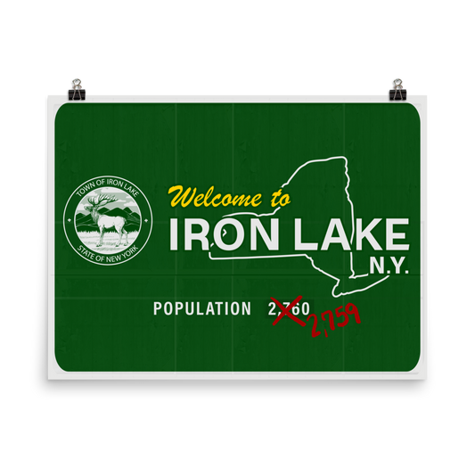 Dexter: New Blood Welcome To Iron Lake Premium Matte Paper Poster