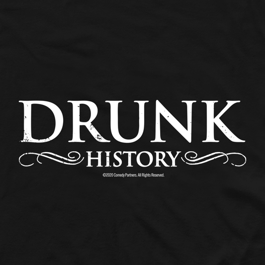 Drunk History Logo Adult Long Sleeve T-Shirt