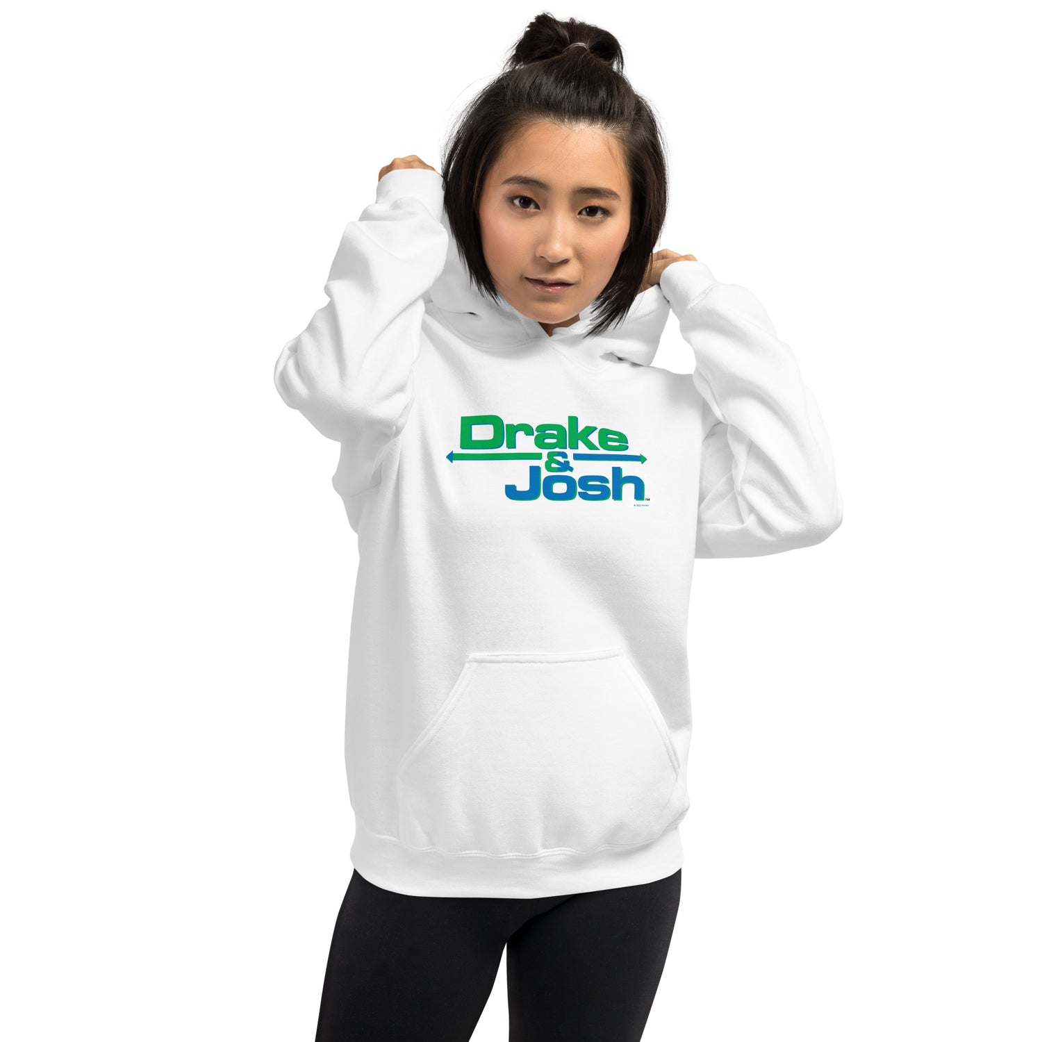 Drake & Josh Logo Adult Hooded Sweatshirt