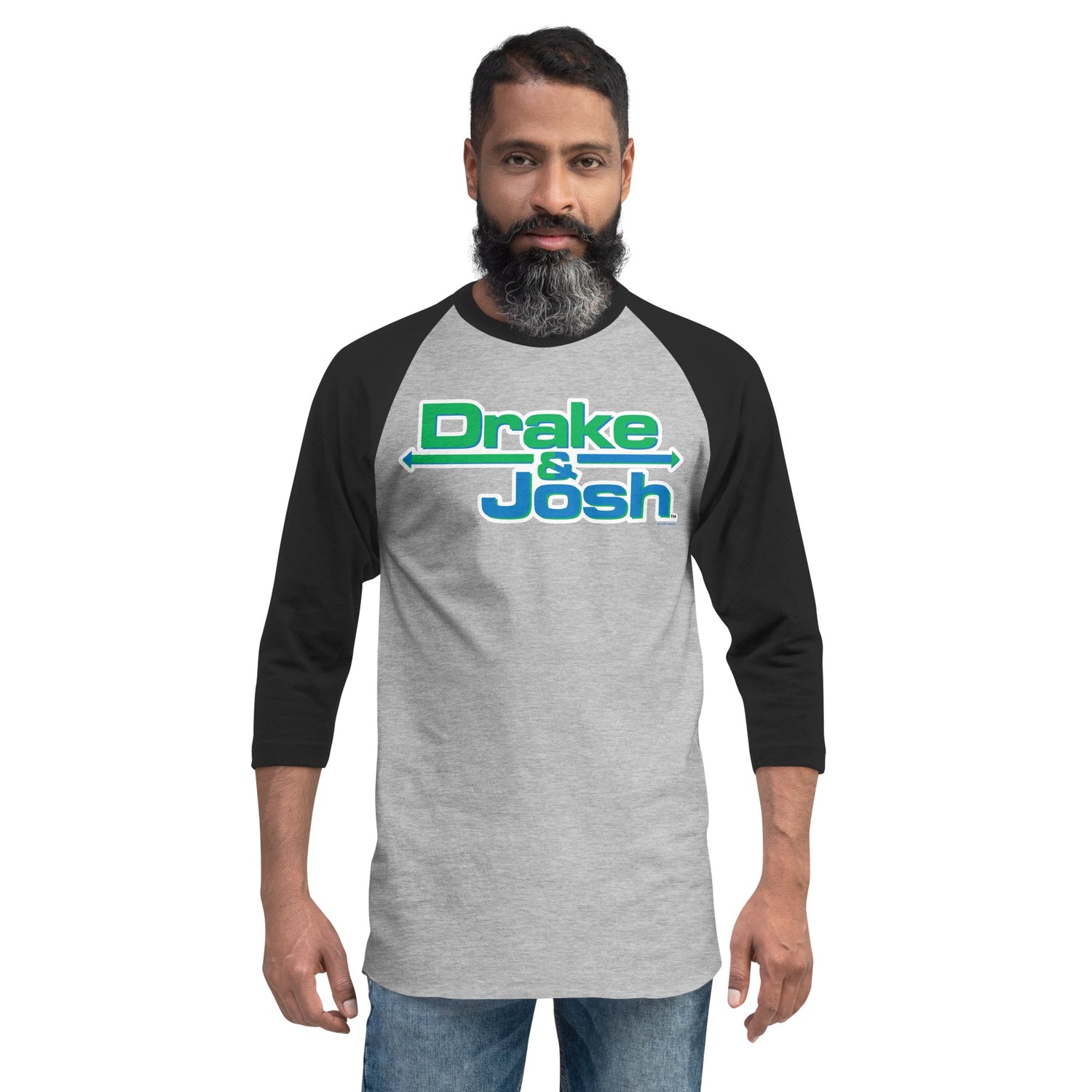 Drake & Josh Logo Adult 3/4 Raglan Shirt
