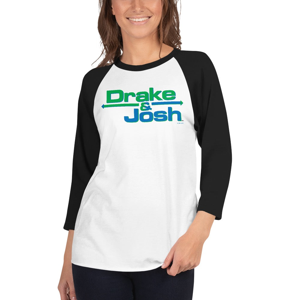 Drake & Josh Logo Adult 3/4 Raglan Shirt
