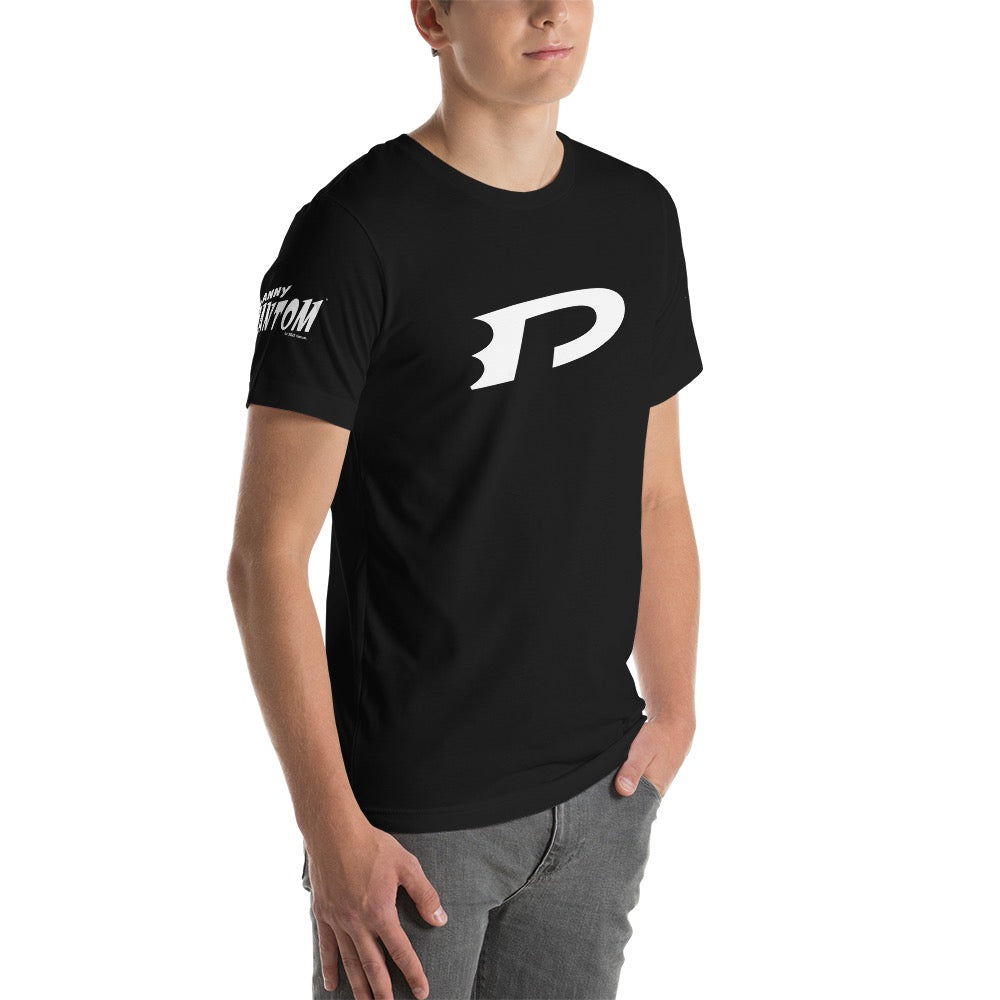 Danny Phantom Logo Adult Short Sleeve T-Shirt