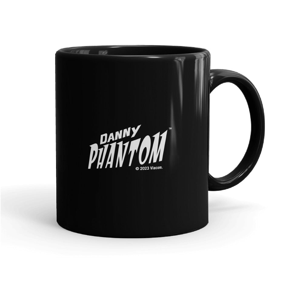 Danny Phantom Logo Black Mug