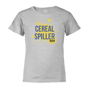Dexter Cereal Spiller Kids Short Sleeve T-Shirt