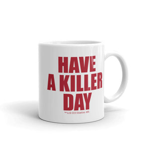 Dexter Killer Day Personalisierbar Weiß Tasse
