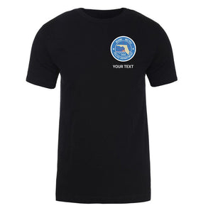 Dexter Abzeichen der Miami Metro Police Personalisierbar Erwachsene Kurzärmeliges T-Shirt