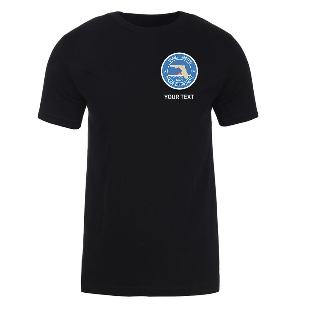 Dexter Abzeichen der Miami Metro Police Personalisierbar Erwachsene Kurzärmeliges T-Shirt