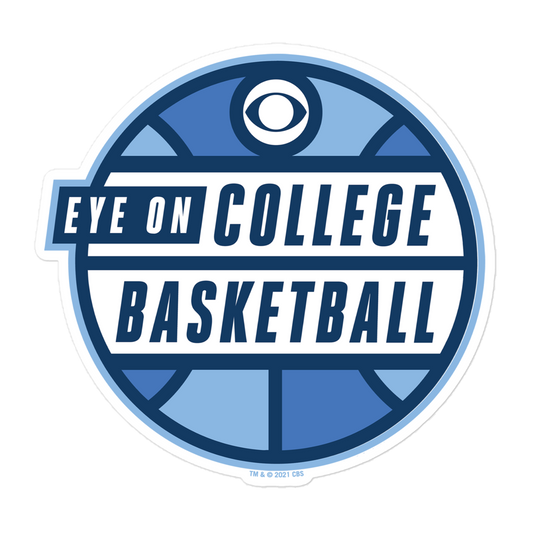 Eye on College Basketball Podcast Die Cut Sticker