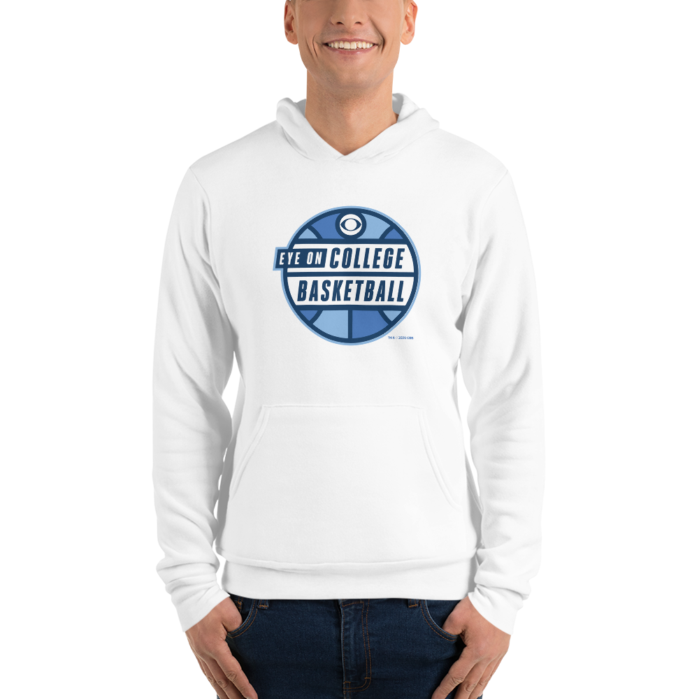 Eye on College Basketball Eye on College Basketball Podcast Logo Adult Fleece Hooded Sweatshirt