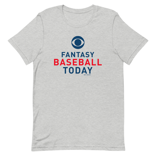 Fantasy Baseball Fantasy Baseball Today Podcast Logo Adult Short Sleeve T-Shirt